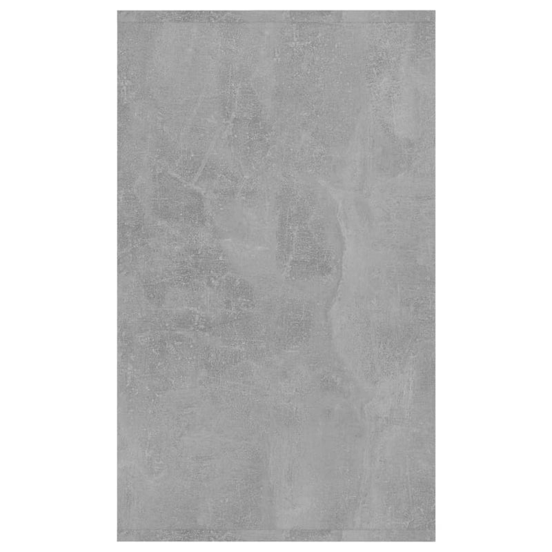 vidaXL betonszürke szerelt fa tálalószekrény 3 fiókkal 120x41x75 cm