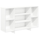 vidaXL fehér szerelt fa tálalószekrény 120 x 30 x 75 cm