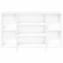 vidaXL fehér szerelt fa tálalószekrény 120 x 30 x 75 cm