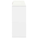 vidaXL fehér szerelt fa tálalószekrény 120 x 30 x 75 cm