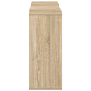 vidaXL sonoma tölgy színű szerelt fa tálalóasztal 120x30x75 cm