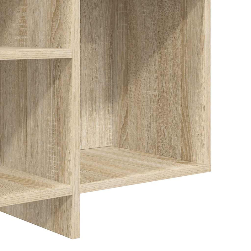 vidaXL sonoma tölgy színű szerelt fa tálalóasztal 120x30x75 cm