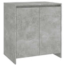 vidaXL betonszürke szerelt fa tálalószekrény 70x41x75 cm