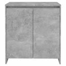 vidaXL betonszürke szerelt fa tálalószekrény 70x41x75 cm
