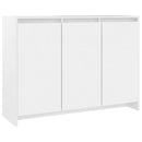 vidaXL fehér szerelt fa tálalószekrény 102 x 33 x 75 cm