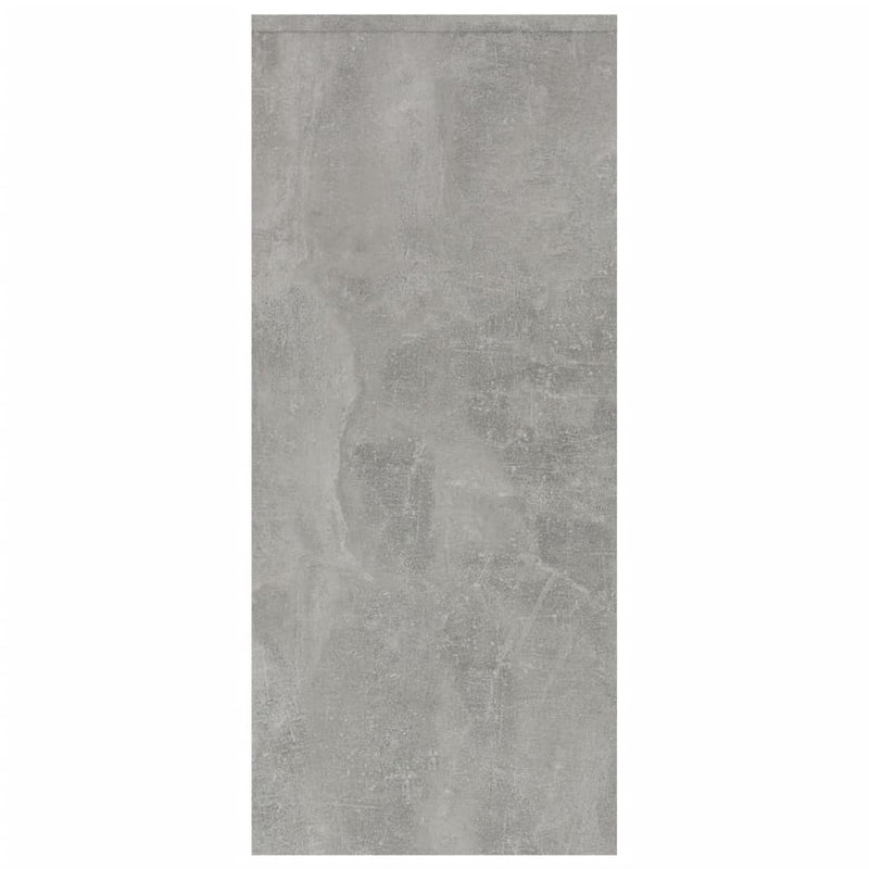 vidaXL betonszürke szerelt fa tálalószekrény 102 x 33 x 75 cm