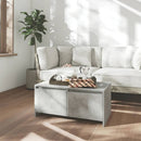 vidaXL betonszürke szerelt fa dohányzóasztal 90x50x41,5 cm