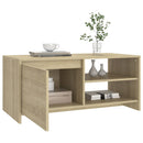 vidaXL sonoma tölgy színű szerelt fa dohányzóasztal 102 x 50 x 45 cm