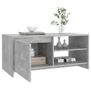vidaXL betonszürke szerelt fa dohányzóasztal 102x 50 x 45 cm