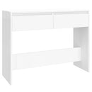 vidaXL fehér szerelt fa tálalóasztal 100 x 35 x 76,5 cm