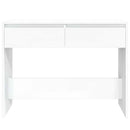vidaXL fehér szerelt fa tálalóasztal 100 x 35 x 76,5 cm
