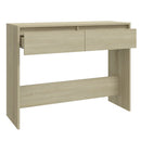 vidaXL sonoma tölgy színű szerelt fa dohányzóasztal 100x35x76,5 cm