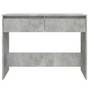 vidaXL betonszürke szerelt fa dohányzóasztal 100x35x76,5 cm
