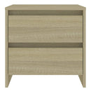 vidaXL sonoma tölgy színű szerelt fa éjjeliszekrény 45x34,5x44,5 cm