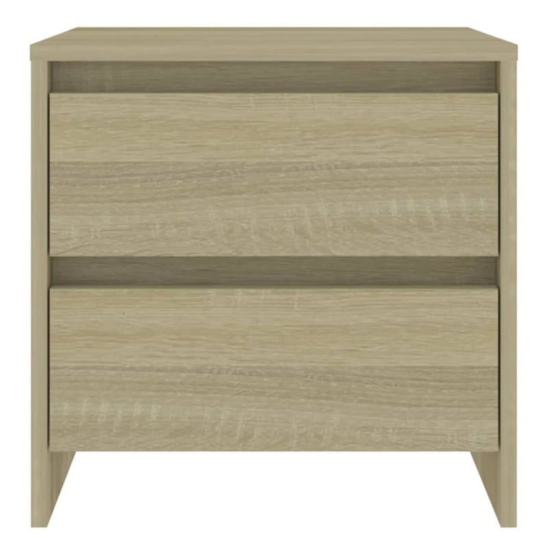 vidaXL sonoma tölgy színű szerelt fa éjjeliszekrény 45x34,5x44,5 cm
