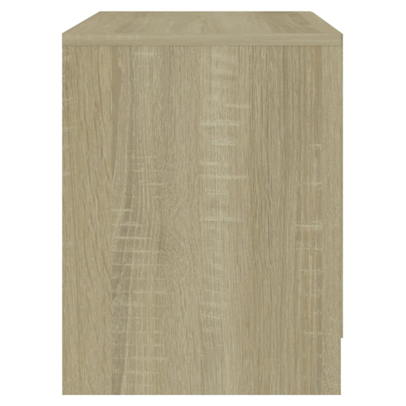 vidaXL sonoma tölgy színű szerelt fa éjjeliszekrény 45x34,5x44,5 cm