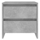 vidaXL betonszürke forgácslap éjjeliszekrény 45 x 34,5 x 44,5 cm