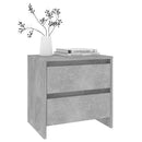 vidaXL betonszürke forgácslap éjjeliszekrény 45 x 34,5 x 44,5 cm
