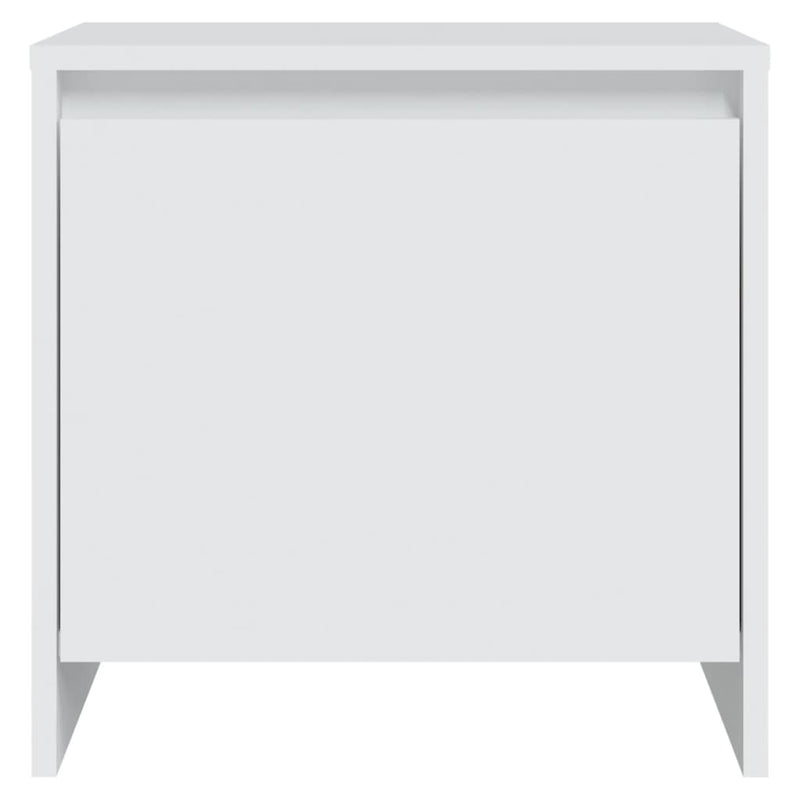 vidaXL fehér forgácslap éjjeliszekrény 45 x 34 x 44,5 cm