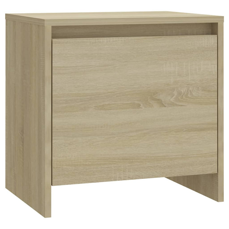 vidaXL sonoma tölgy színű szerelt fa éjjeliszekrény 45x34x44,5 cm