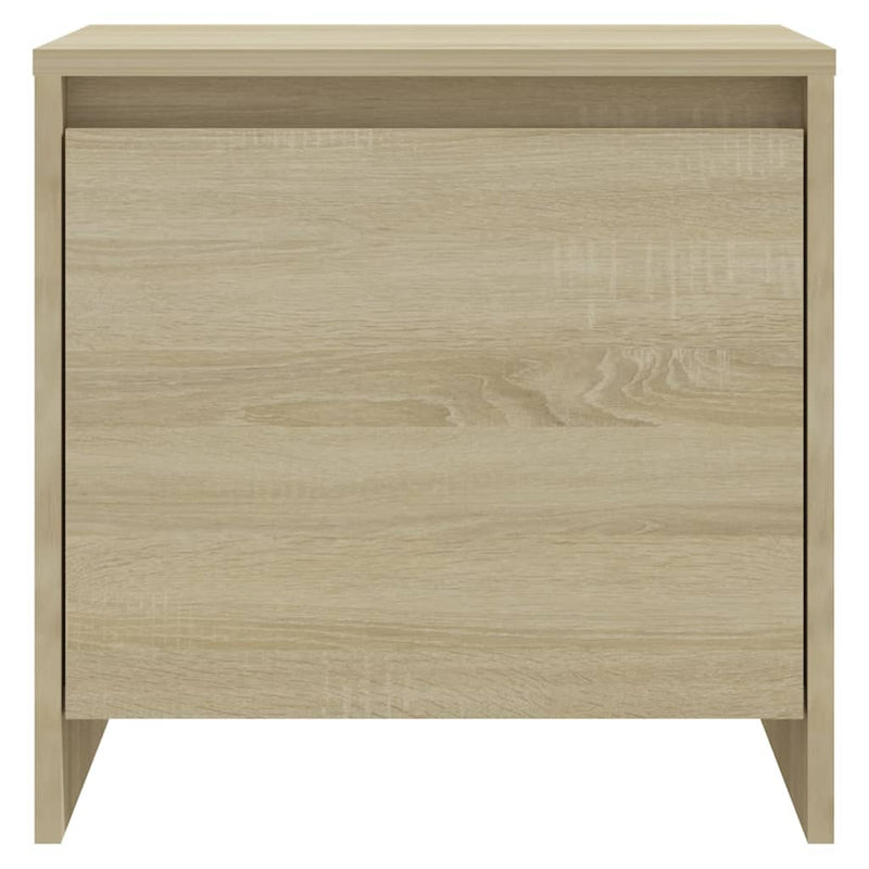 vidaXL sonoma tölgy színű szerelt fa éjjeliszekrény 45x34x44,5 cm