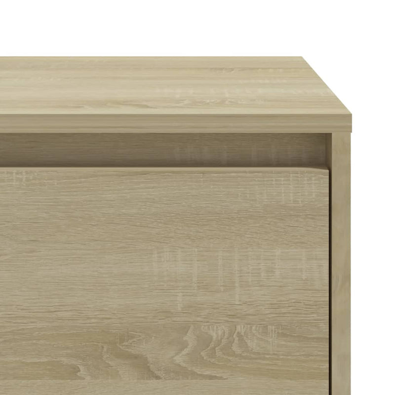 vidaXL sonoma tölgy színű szerelt fa éjjeliszekrény 45x34x44,5 cm