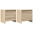 vidaXL 2 db sonoma tölgy éjjeliszekrény 45x34x44,5 cm
