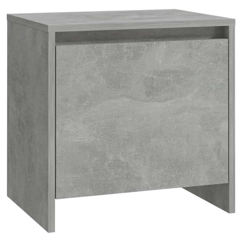 vidaXL betonszürke szerelt fa éjjeliszekrény 45x34x44,5 cm