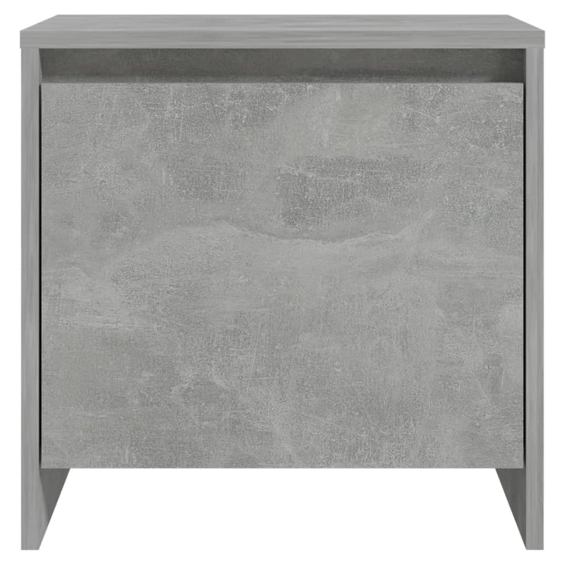 vidaXL betonszürke szerelt fa éjjeliszekrény 45x34x44,5 cm