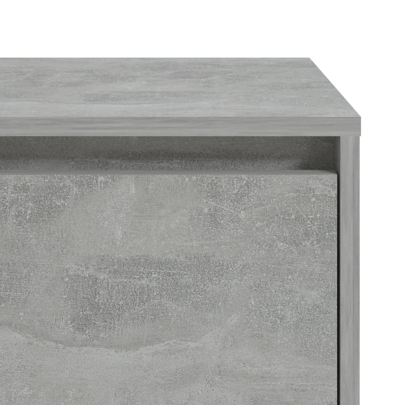 vidaXL betonszürke szerelt fa éjjeliszekrény 45x34x44,5 cm