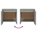 vidaXL betonszürke szerelt fa éjjeliszekrény 45x34x44,5 cm