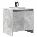 vidaXL 2 db betonszürke forgácslap éjjeliszekrény 45 x 34 x 44,5 cm