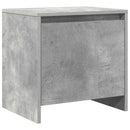 vidaXL 2 db betonszürke forgácslap éjjeliszekrény 45 x 34 x 44,5 cm