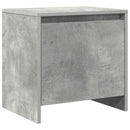 vidaXL 2 db betonszürke forgácslap éjjeliszekrény 45 x 34 x 44,5 cm