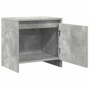 vidaXL 2 db betonszürke forgácslap éjjeliszekrény 45 x 34 x 44,5 cm