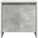 vidaXL 2 db betonszürke forgácslap éjjeliszekrény 45 x 34 x 44,5 cm