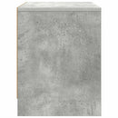 vidaXL 2 db betonszürke forgácslap éjjeliszekrény 45 x 34 x 44,5 cm