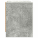 vidaXL 2 db betonszürke forgácslap éjjeliszekrény 45 x 34 x 44,5 cm