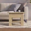 vidaXL sonoma tölgy szerelt fa dohányzóasztal 55 x 55 x 42 cm
