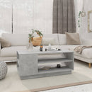 vidaXL betonszürke szerelt fa dohányzóasztal 102x55x43 cm