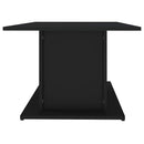 vidaXL fekete szerelt fa dohányzóasztal 102x55,5x40 cm