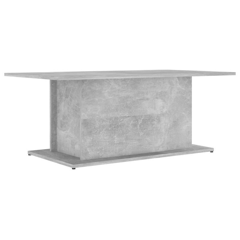 vidaXL betonszürke szerelt fa dohányzóasztal 102x55,5x40 cm
