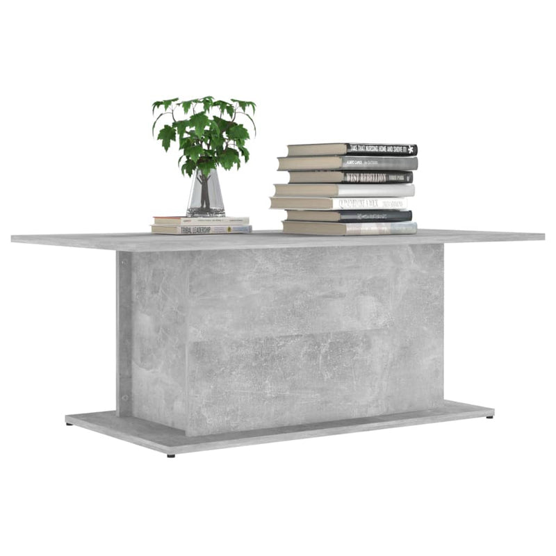 vidaXL betonszürke szerelt fa dohányzóasztal 102x55,5x40 cm