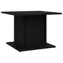 vidaXL fekete szerelt fa dohányzóasztal 55,5x55,5x40 cm