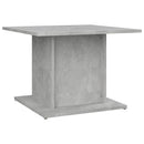 vidaXL betonszürke szerelt fa dohányzóasztal 55,5x55,5x40 cm