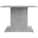 vidaXL betonszürke szerelt fa dohányzóasztal 55,5x55,5x40 cm