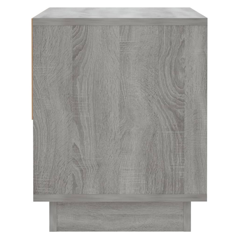 vidaXL szürke-sonoma színű forgácslap éjjeliszekrény 45 x 34 x 44 cm