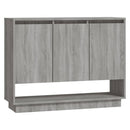 vidaXL szürke sonoma színű szerelt fa tálalószekrény 97 x 31 x 75 cm