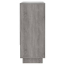 vidaXL szürke sonoma színű szerelt fa tálalószekrény 97 x 31 x 75 cm