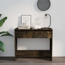 vidaXL füstös tölgy színű szerelt fa dohányzóasztal 89x41x76,5 cm